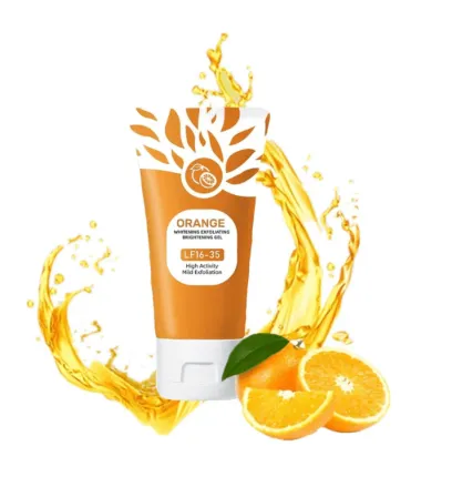 Orange Whitening Exfoliating Brightening Gel