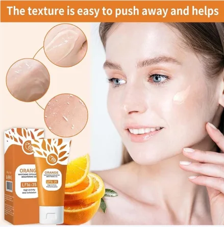 Orange Whitening Exfoliating Brightening Gel
