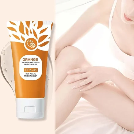Orange Whitening Exfoliating Brightening Gel