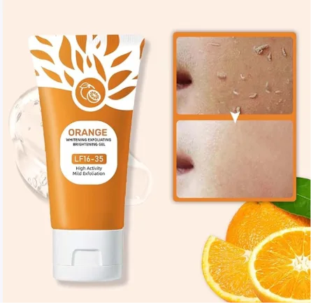 Orange Whitening Exfoliating Brightening Gel