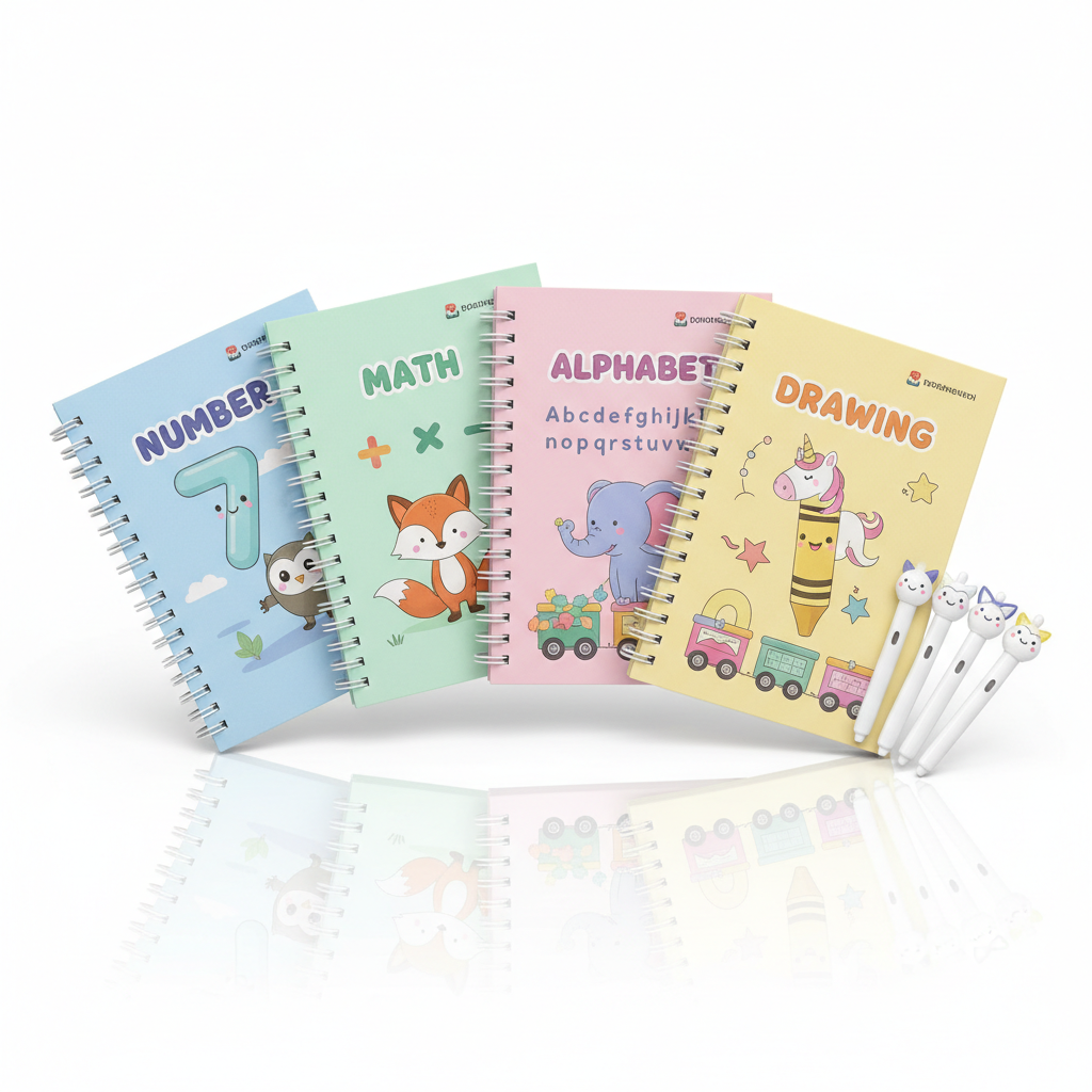 Sank Magic Copybook set of 4 books product shot